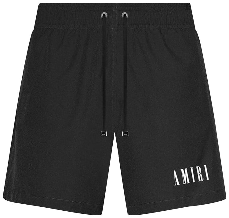 Amiri Core Logo Swim Trunk Black