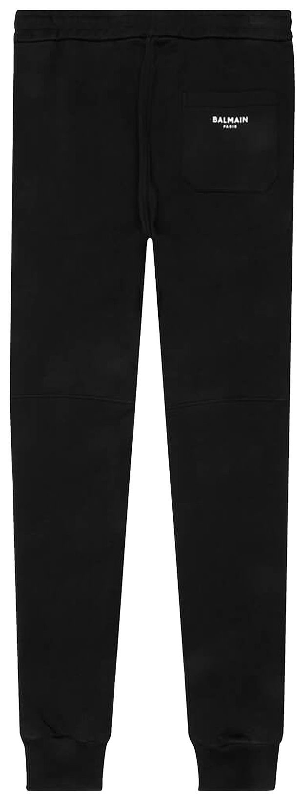Balmain Flock Sweatpants NoirBlanc