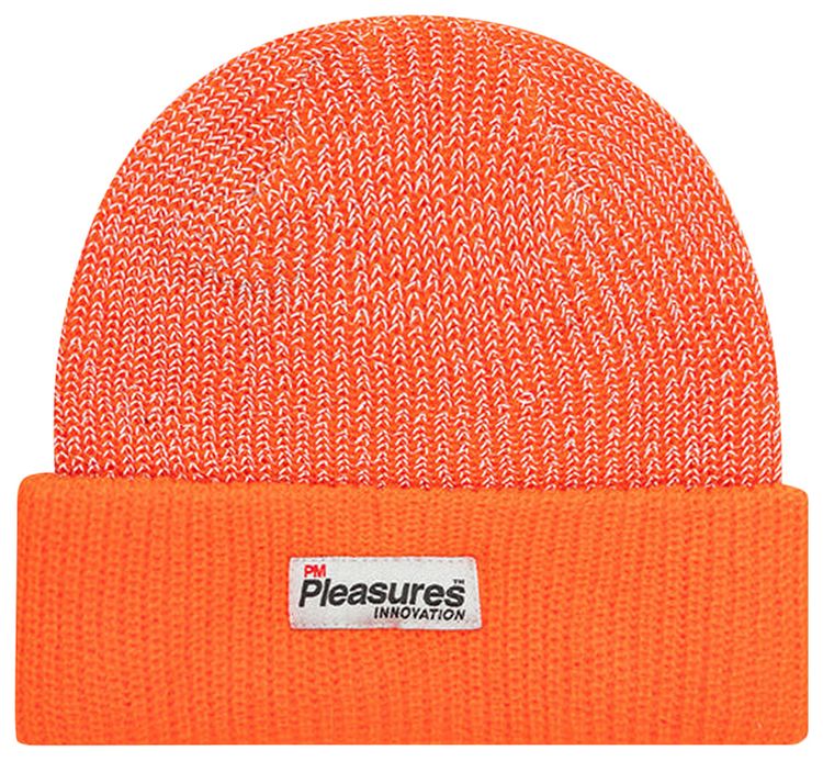Pleasures Innovation Reflective Beanie Orange