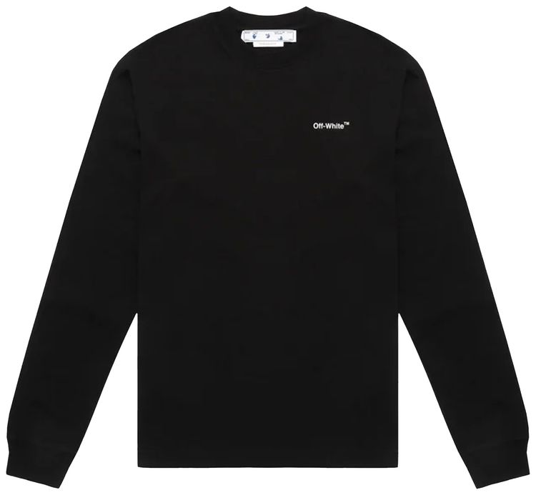 Buy Off-White Caravaggio Arrow Skate Long-Sleeve Tee 'Black/White