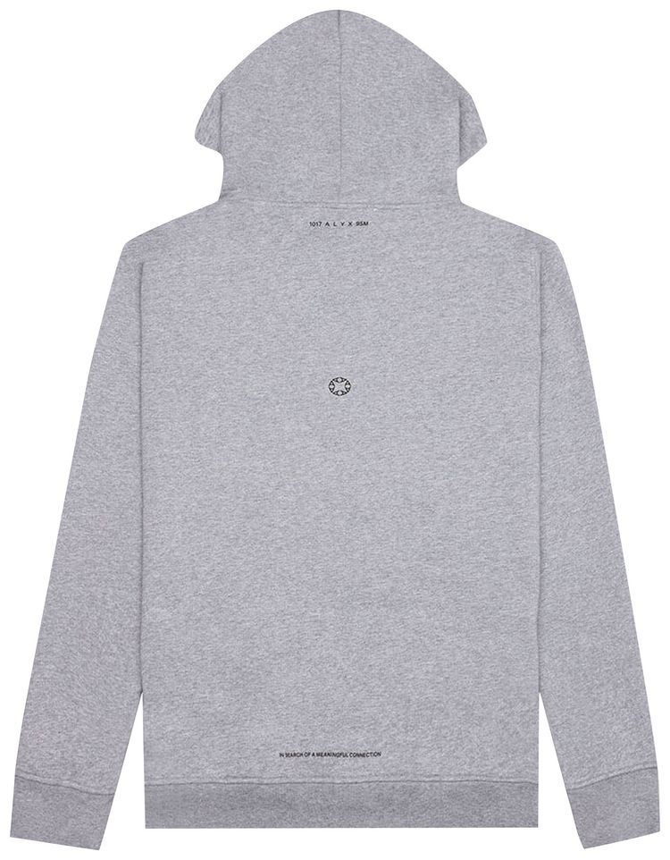 1017 ALYX 9SM Hoodie Grey Melange