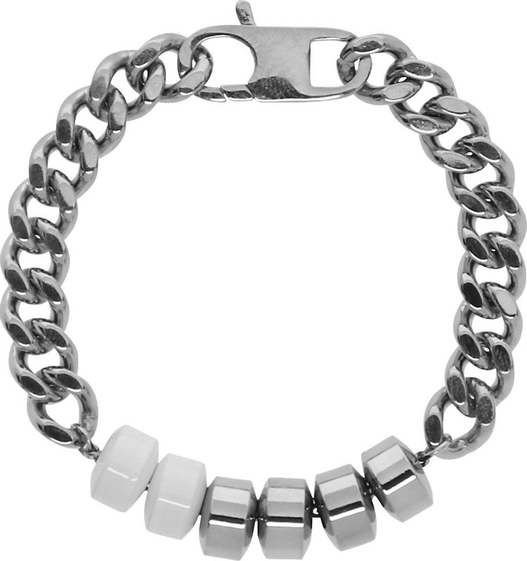 1017 ALYX 9SM Merge Candy Charm Bracelet 'Silver/White'