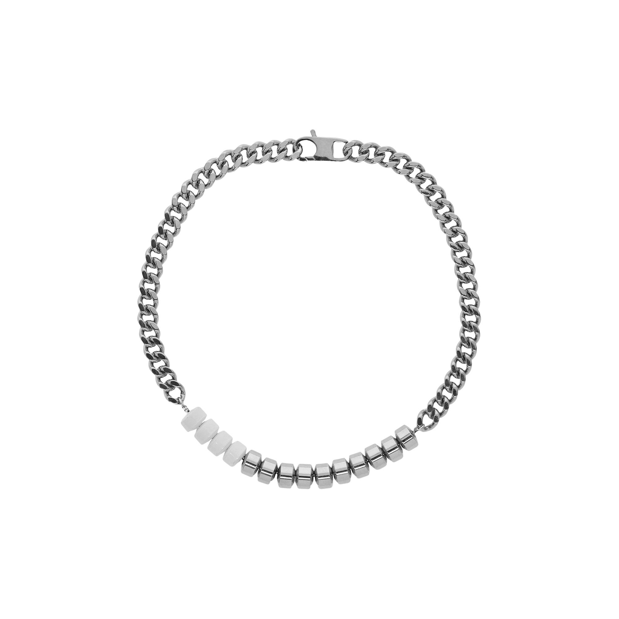 ALYX マージキャンディチャームネックレス Buy 1017 ALYX 9SM Merge Candy Charm Necklace 'Silver/White