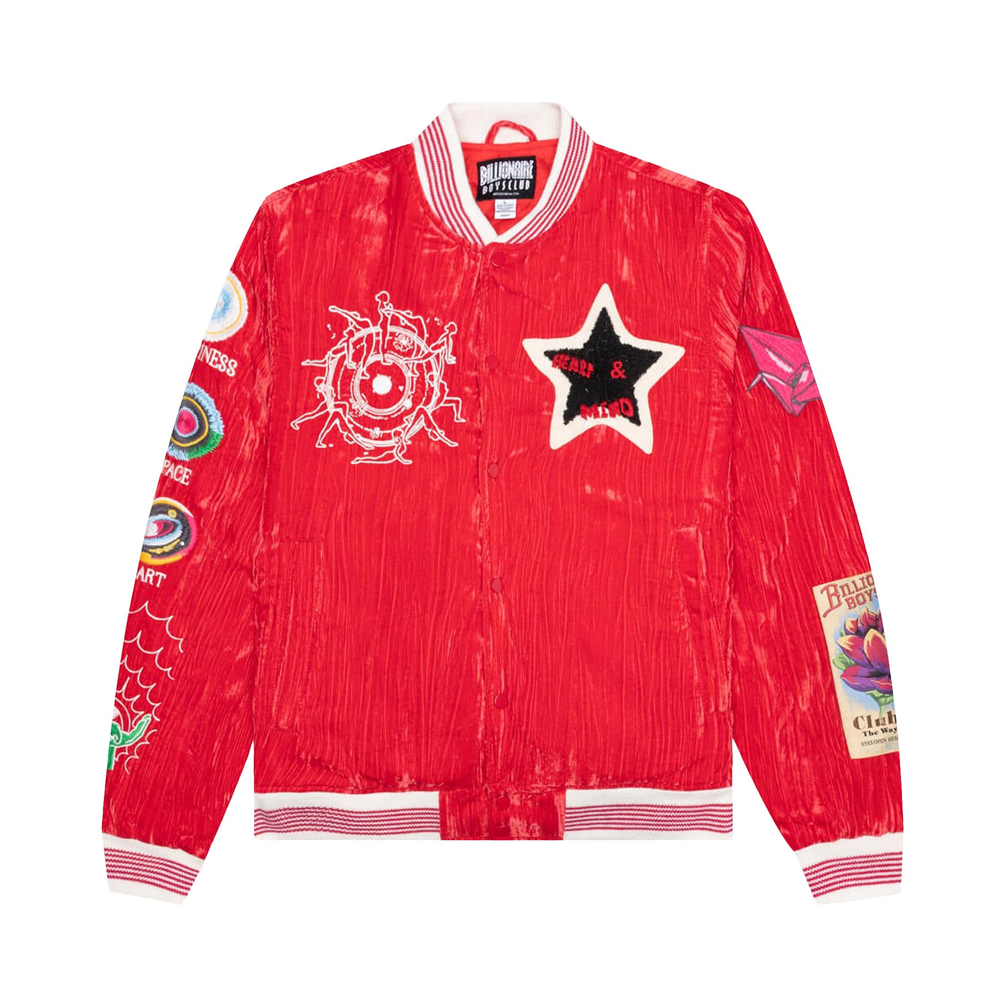 Billionaire boys club red jacket deals