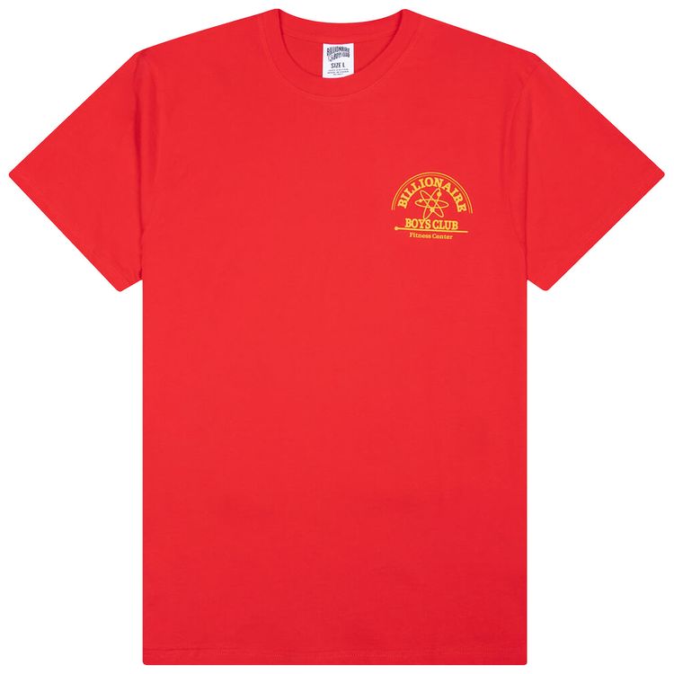 Billionaire Boys Club Fitness Center Short Sleeve Tee Lollipop Red