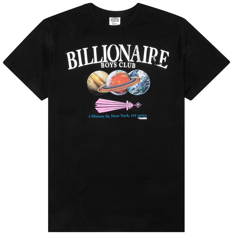 Billionaire Boys Club World Short Sleeve Tee Black