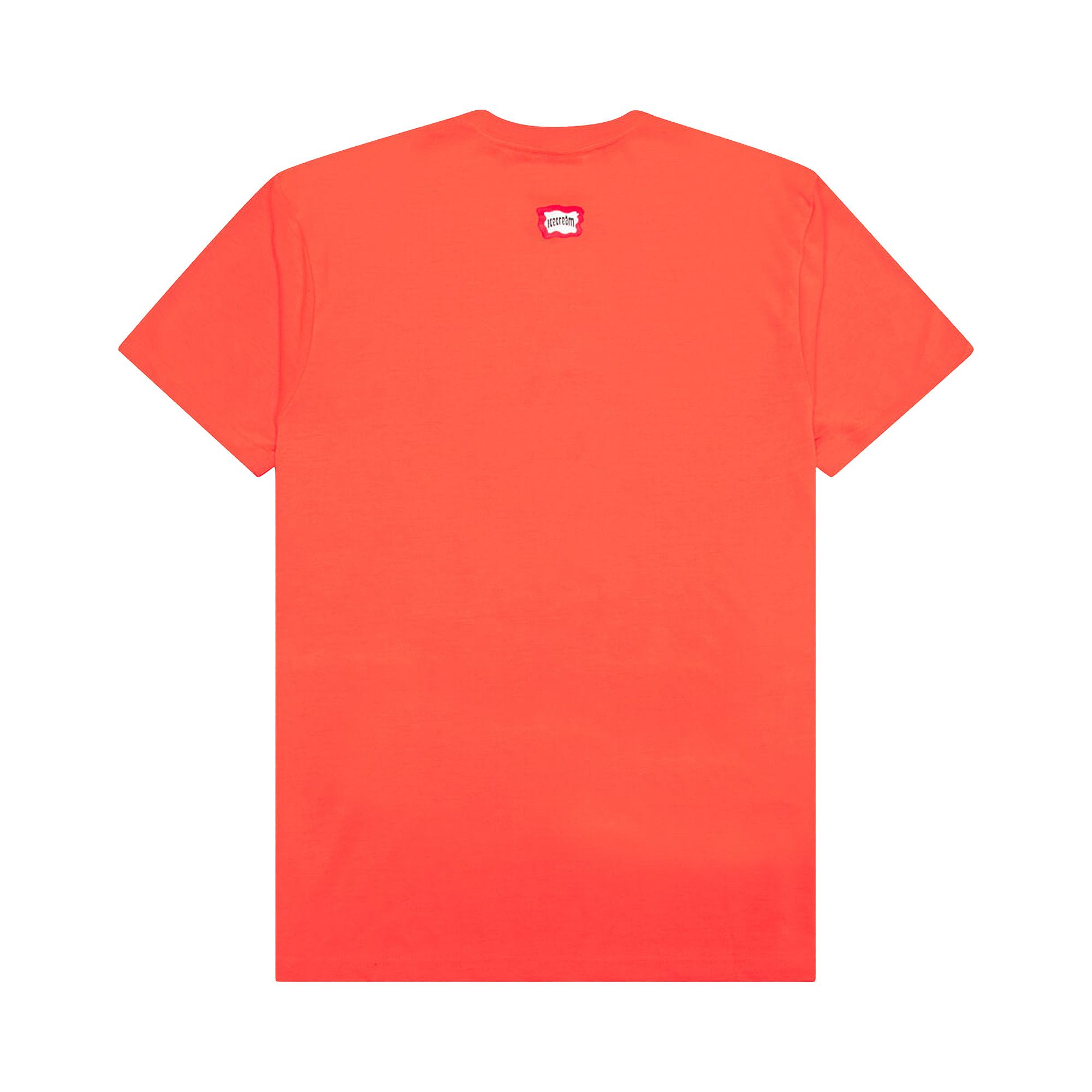 Buy Icecream Cone Man Short-Sleeve Tee 'Neon Red' - 411 8206 NEON | GOAT