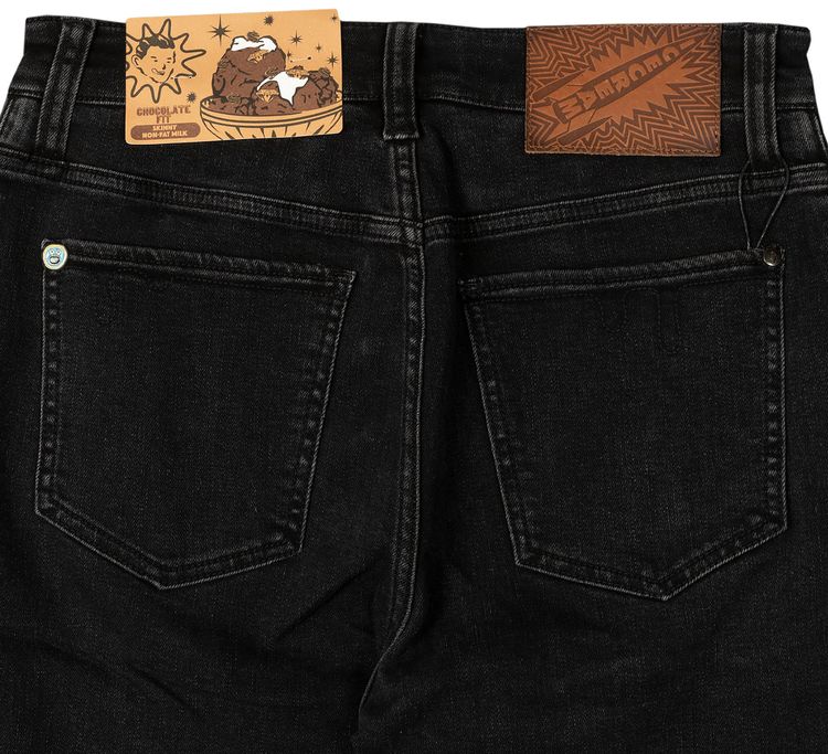 Icecream Reflective Jean Black