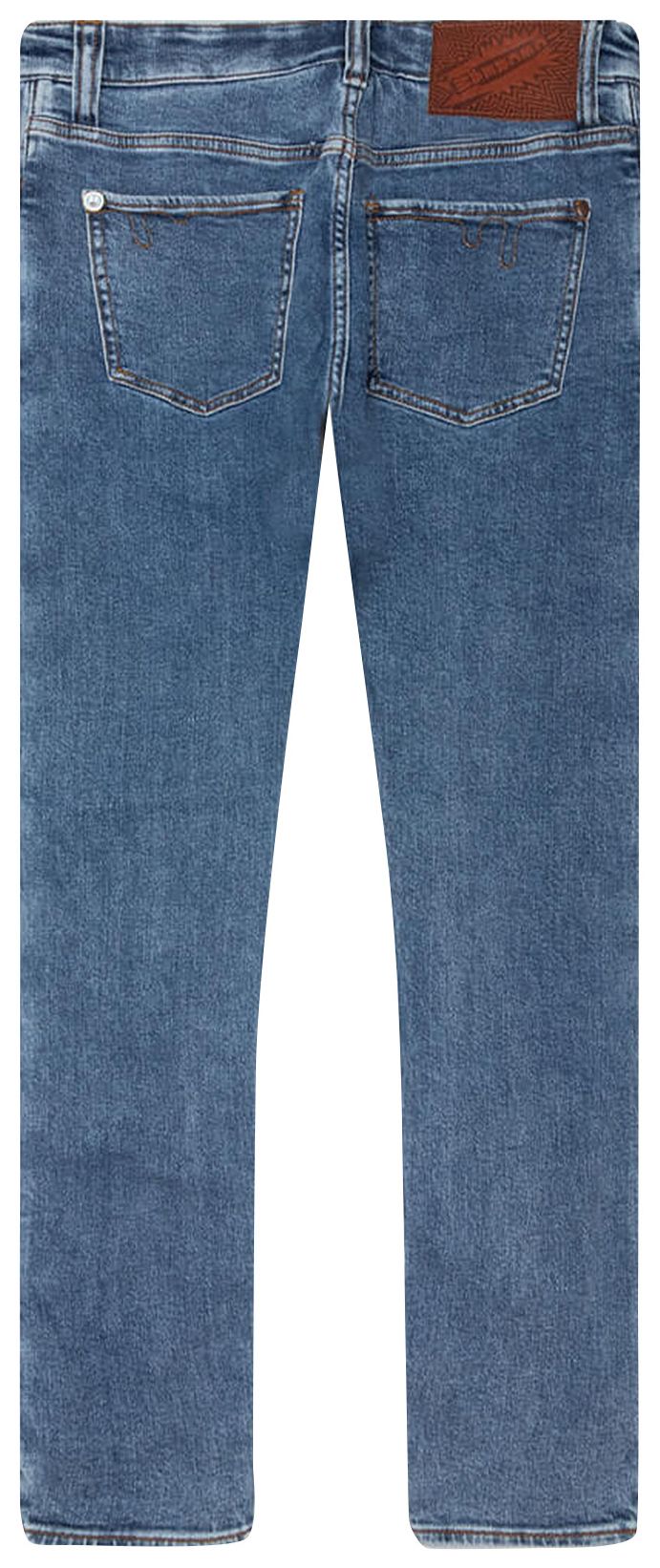 Icecream Neon Lime Jean Medium Blue Wash