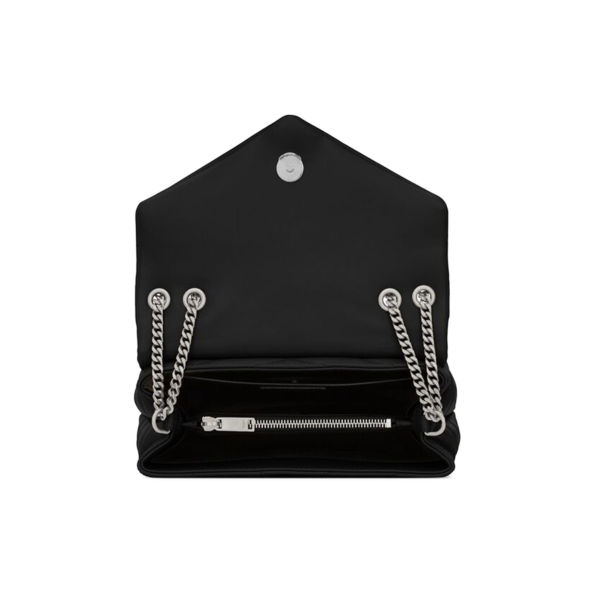 Saint laurent small loulou matelassé leather shoulder bag online