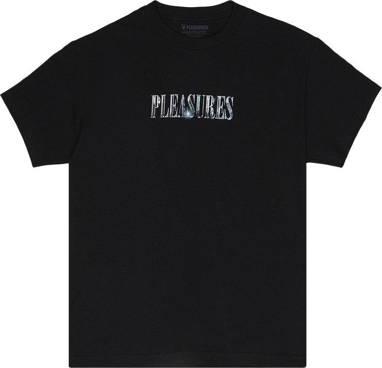 Buy Pleasures Icy T-Shirt 'Black' - P21PB010 BLAC | GOAT