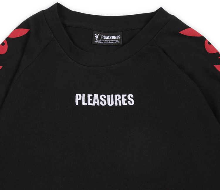 Pleasures PB Raglan Long Sleeve Black