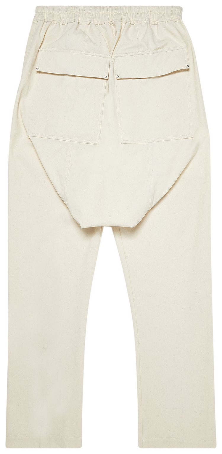 Rick Owens Drawstring Long Pants Natural