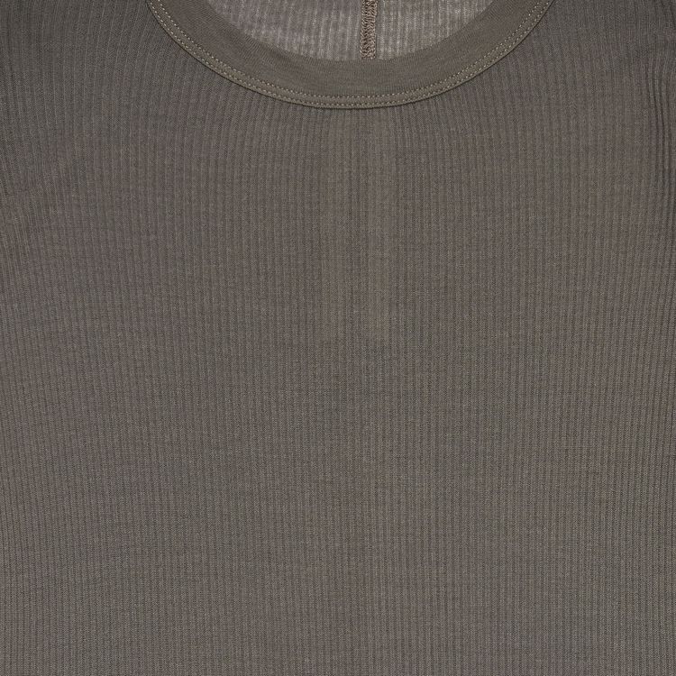 Rick Owens Rib Long Sleeve Tee Dust