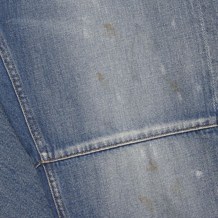 MM6 Maison Margiela Elasticated Cropped Jeans Blue