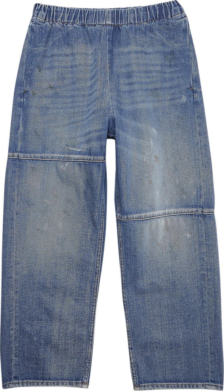 MM6 Maison Margiela Elasticated Cropped Jeans 'Blue'
