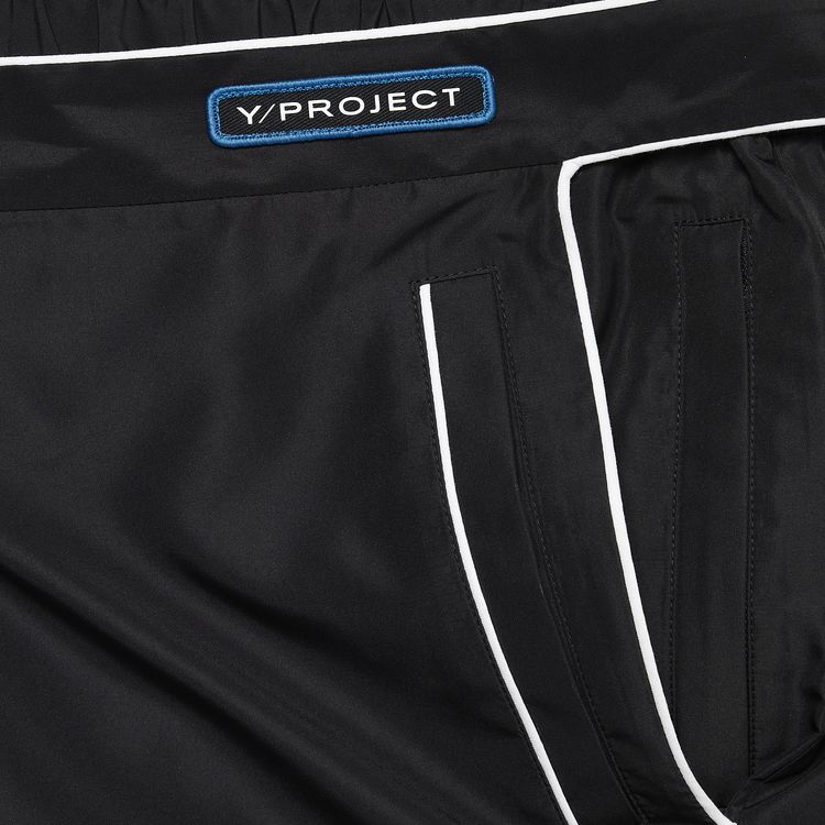 YProject Lazy Nylon Shorts Black