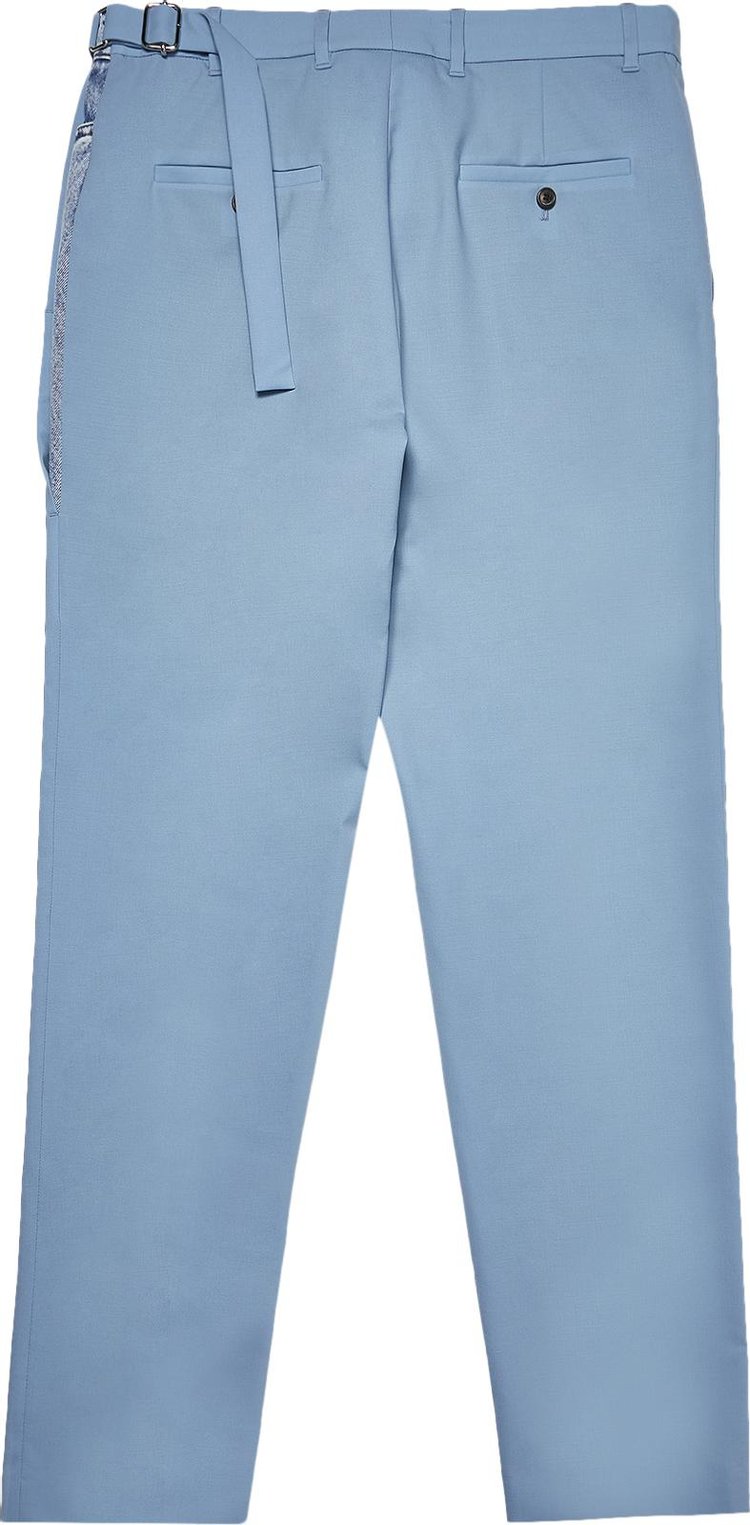 YProject Lazy Trouser With Denim Blue