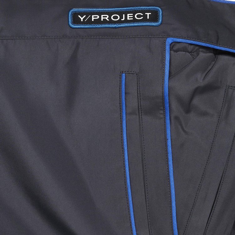 YProject Lazy Nylon Trousers Charcoal