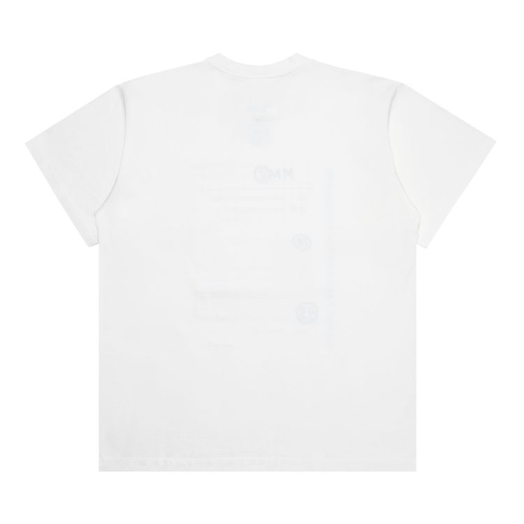 MM6 Maison Margiela Notebook Graphic T Shirt White