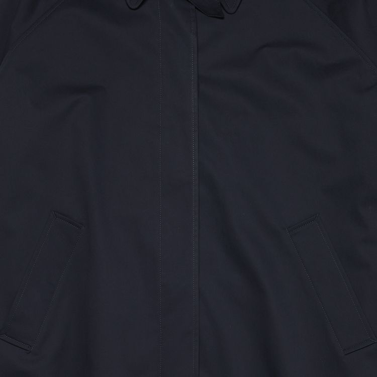 MM6 Maison Margiela Trench Coat With Extended Lining Navy