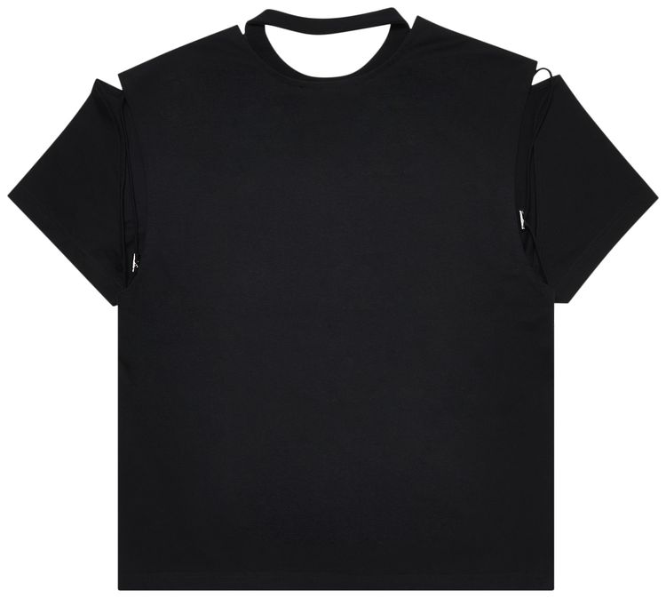YProject Classic Convertible T Shirt Black