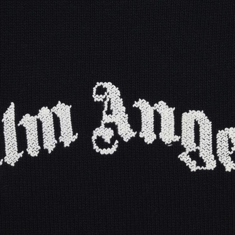 Palm Angels Rec Logo Sweater BlackWhite