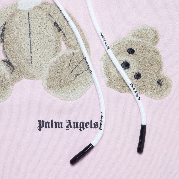 Palm Angels PA Bear Hoody Almond BlossomBrown