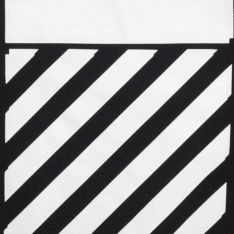 Off White Diag Regular Crewneck BlackWhite