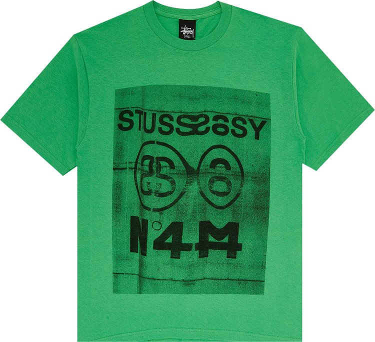 Stussy N°4 BLUR Tee 'Green'