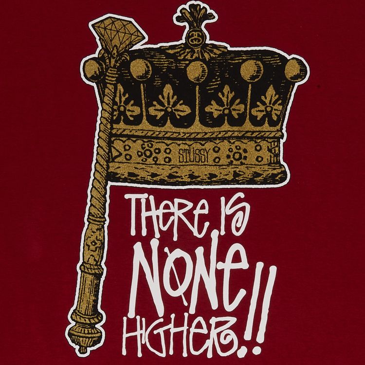Stussy None Higher Tee Red