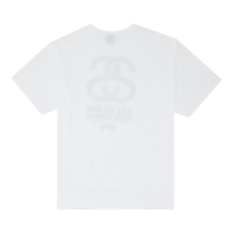 Stussy Get Ready Rock Steady Tee White