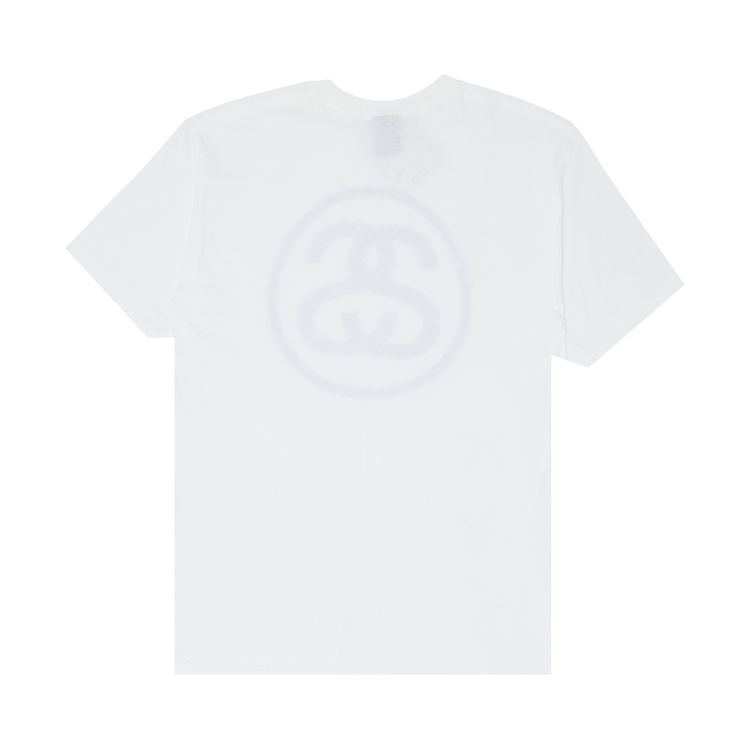 Stussy Link Overlay Tee White