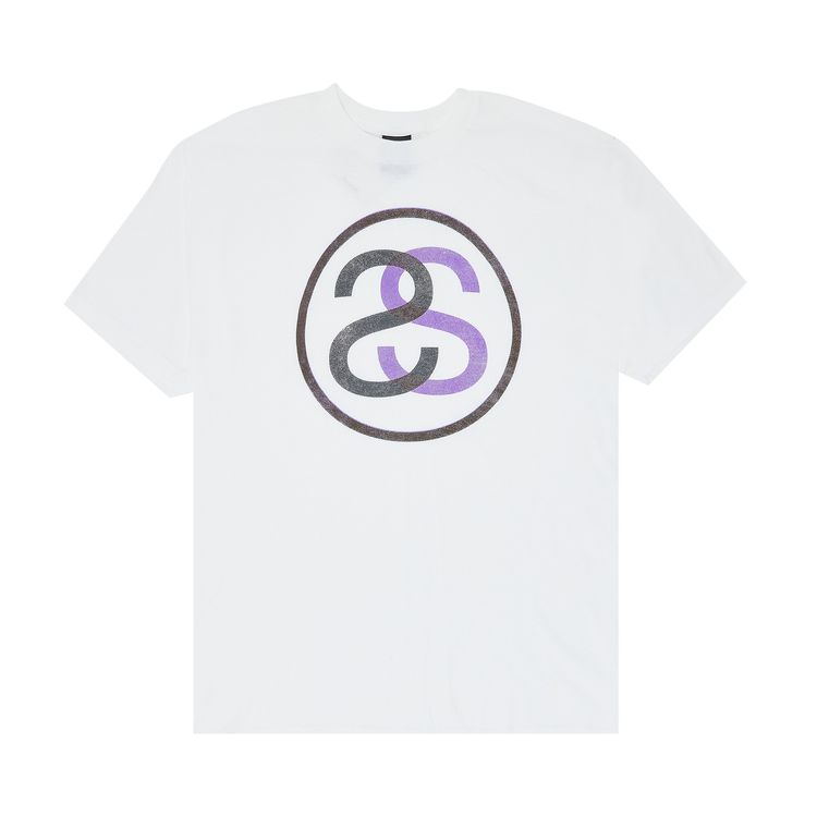 Stussy Link Overlay Tee White