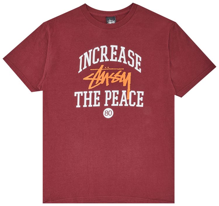 Stussy ITP Athletic Tee Dark Red