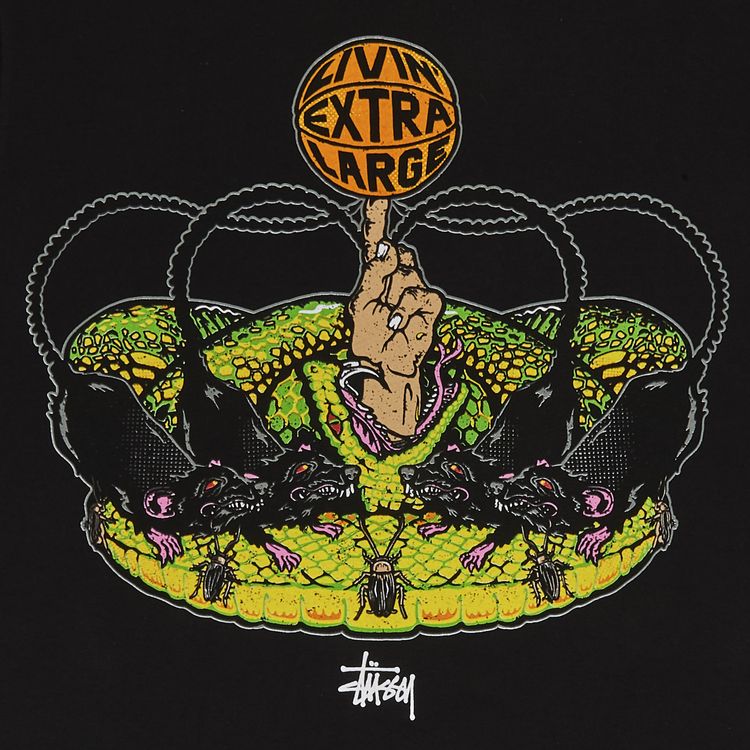 Stussy Gear Ward King Tee Black