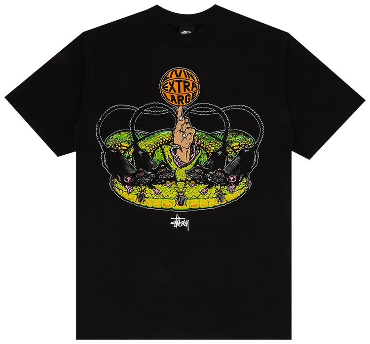 Stussy Gear Ward King Tee Black
