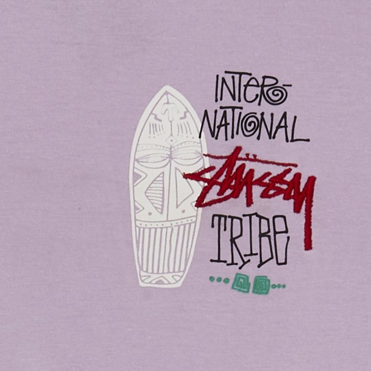 Stussy IST Mask Tee Light Purple