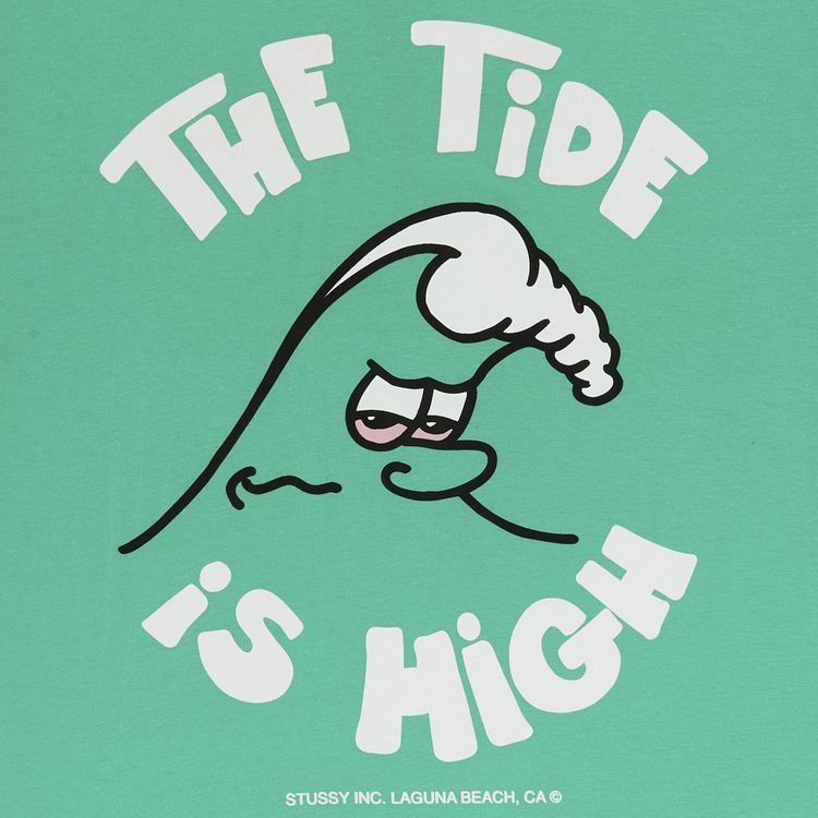 Stussy High Tide Tee Green