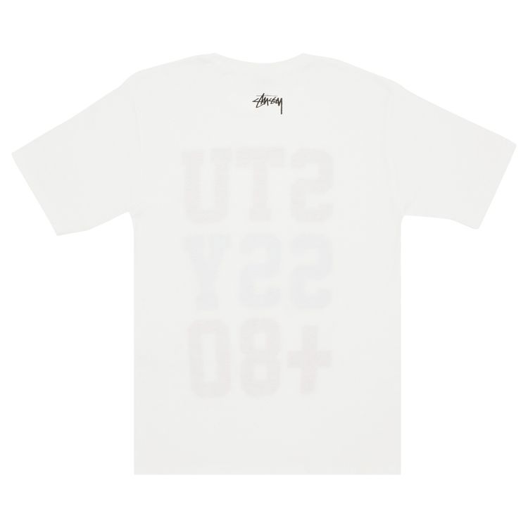Stussy 80 Tee White