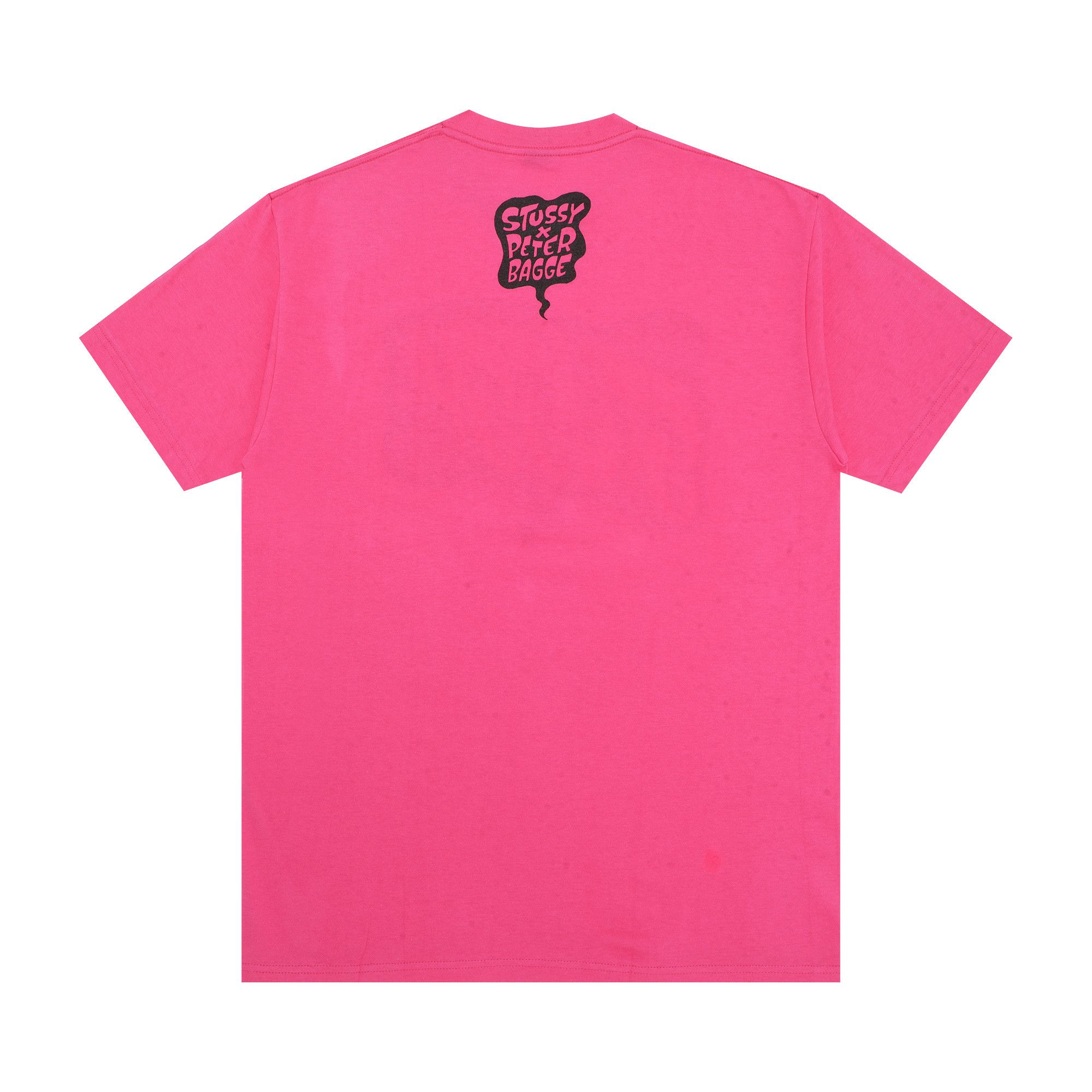 Buy Stussy x Peter Bagge Tee 'Pink' - 0535 100000103XPBT PINK | GOAT