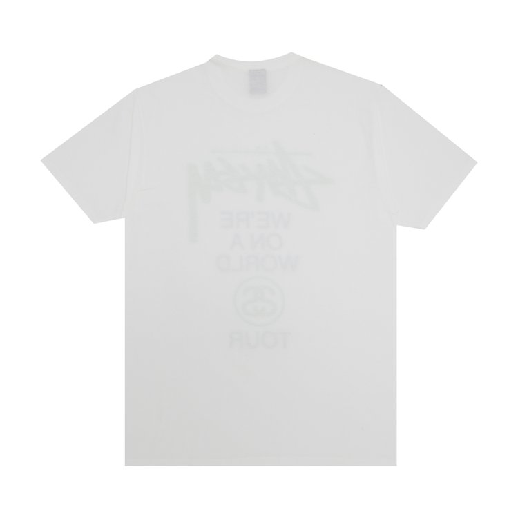 Stussy Were On A World Tour Tee White