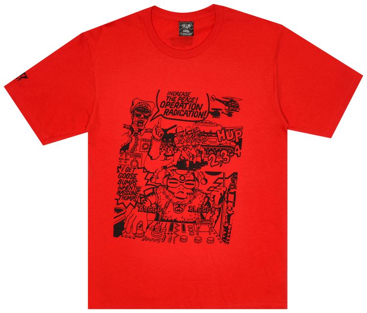Stussy Gear Alakazam Tee RedBlack