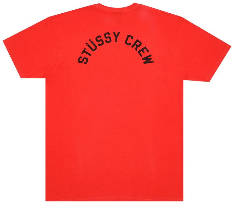 Stussy Crown Tee RedBlack