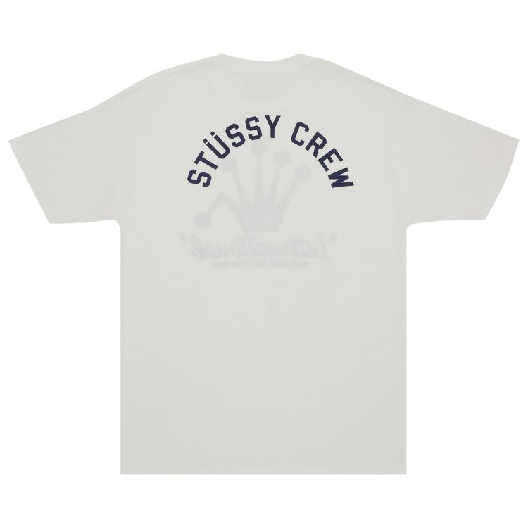 Stussy Crown Tee WhiteNavy