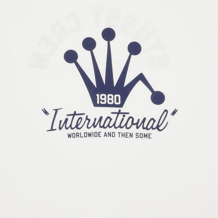 Stussy Crown Tee WhiteNavy