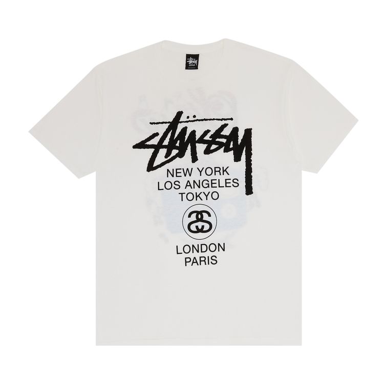 Stussy World Tour Tee WhiteRed