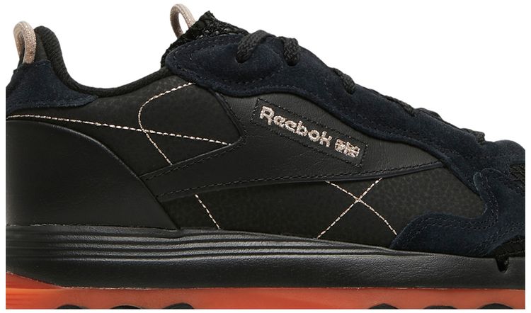 Cardi B x Reebok Wmns Classic Leather Core Black Fiery Orange
