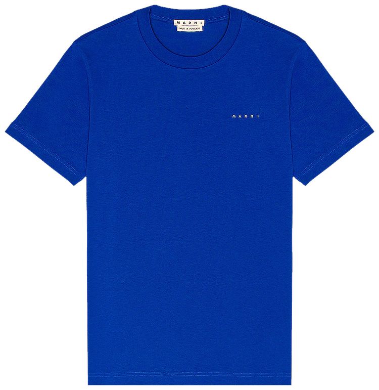 Marni T Shirt Astral Blue