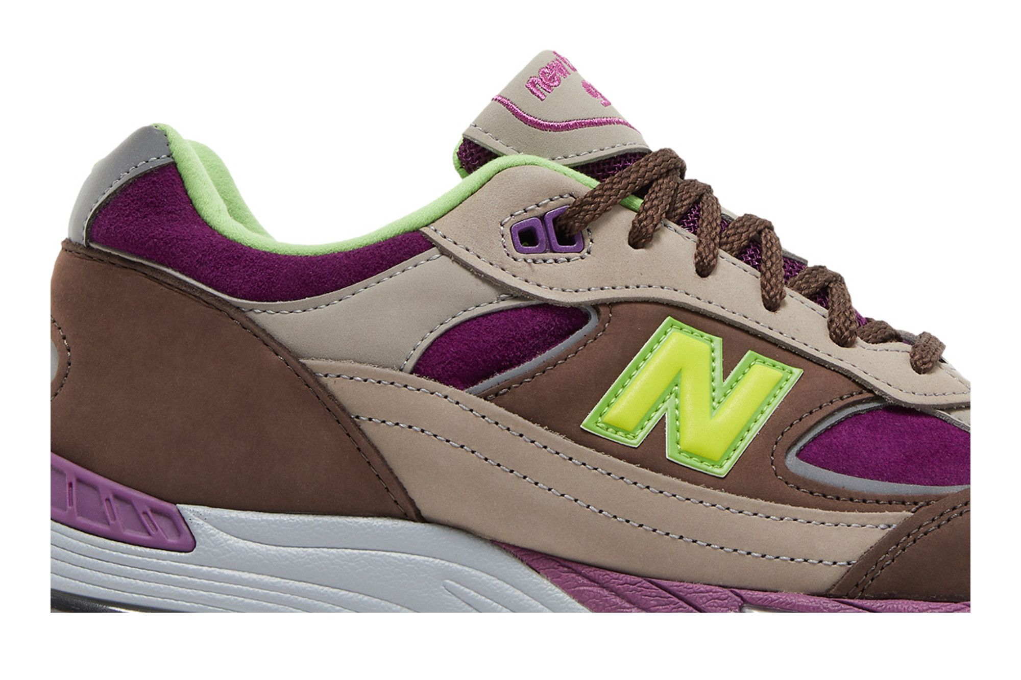 Stray Rats x New Balance M991SRP 991 Black Grey Purple Men's